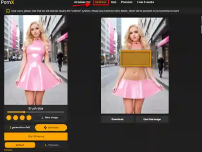 Pornx AI Upload or Provide an Image