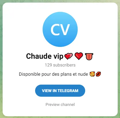 Chaude vip