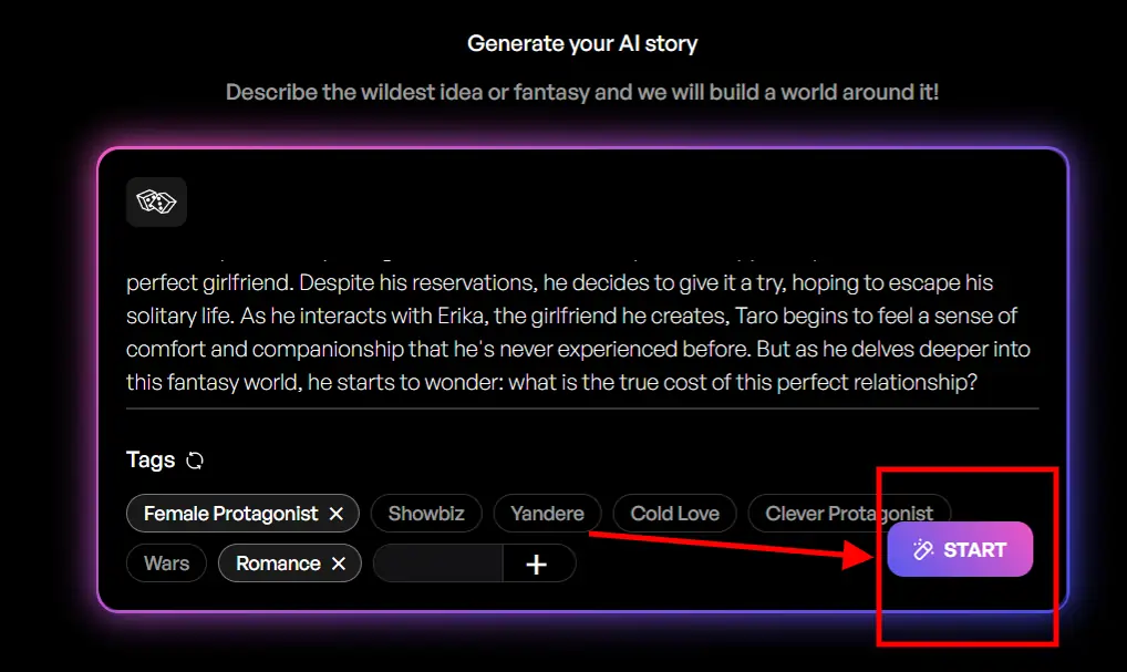 Generate Stories with iFable