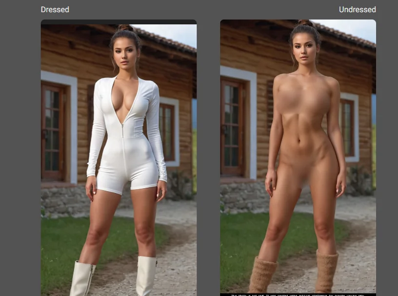 PornWorks AI - Undress Image Feature