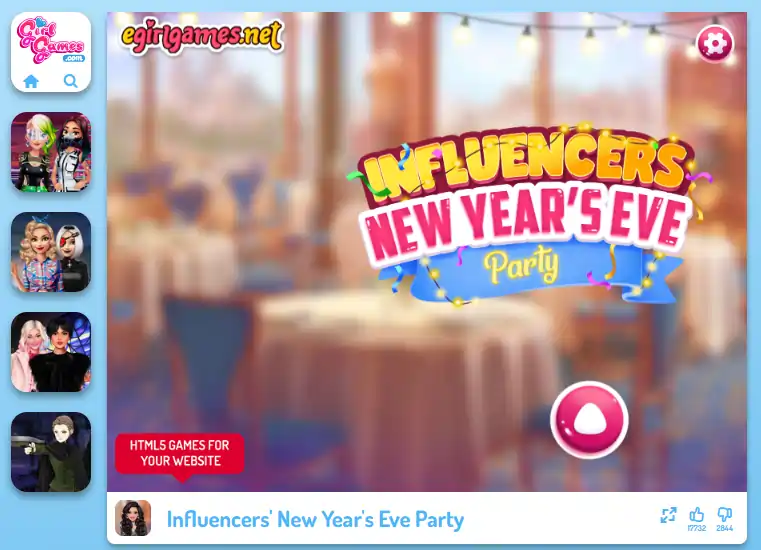 Influencers' New Year's Eve Party