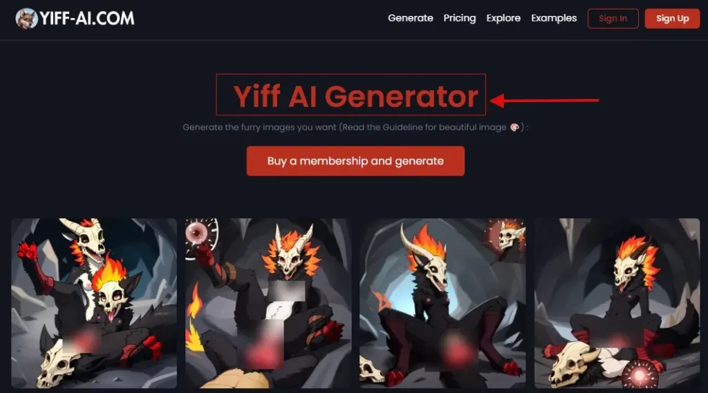 Yiff AI - Image Generator