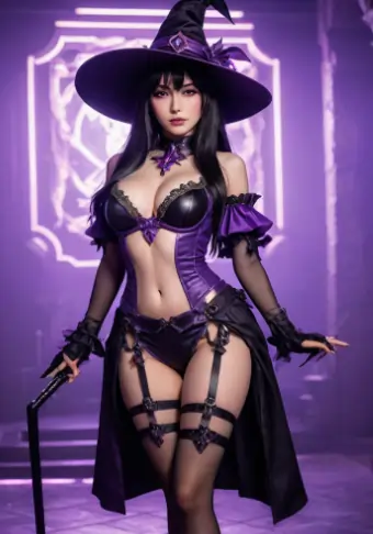PornWorks AI - Cosplay Image Prompt Output