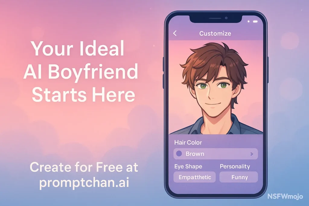 Customiize Your AI Boyfriend