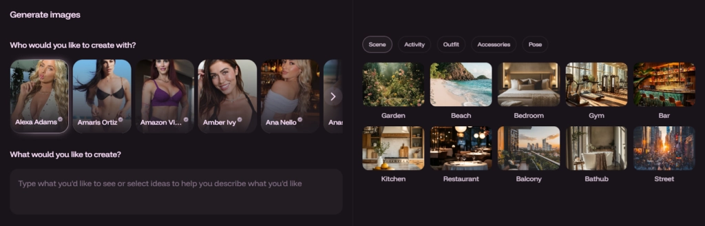 JustSext AI Image Generator