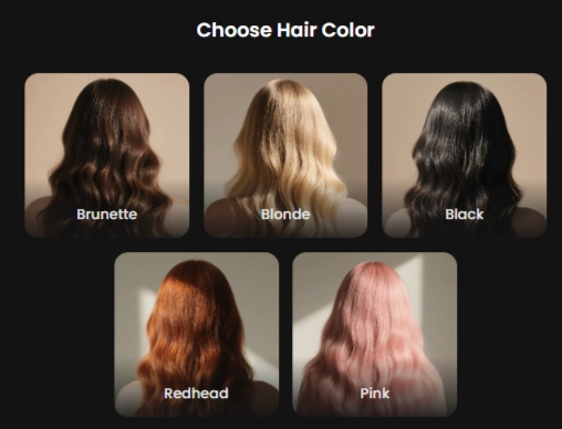 Candy AI - AI Character Hair Colour