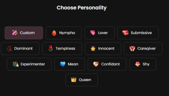 Candy AI - AI Character Personality