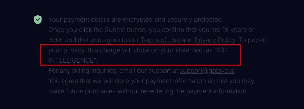 Golove AI - Safety and Privacy