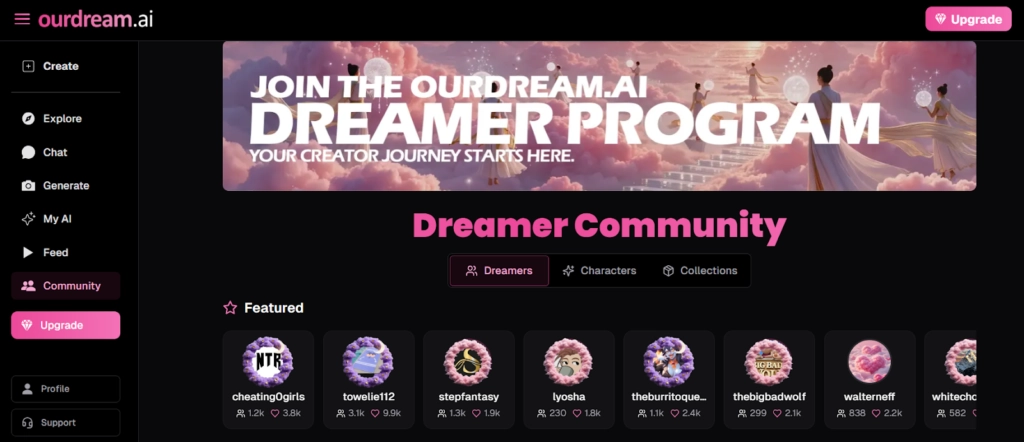 OurDream AI Dreamer Community