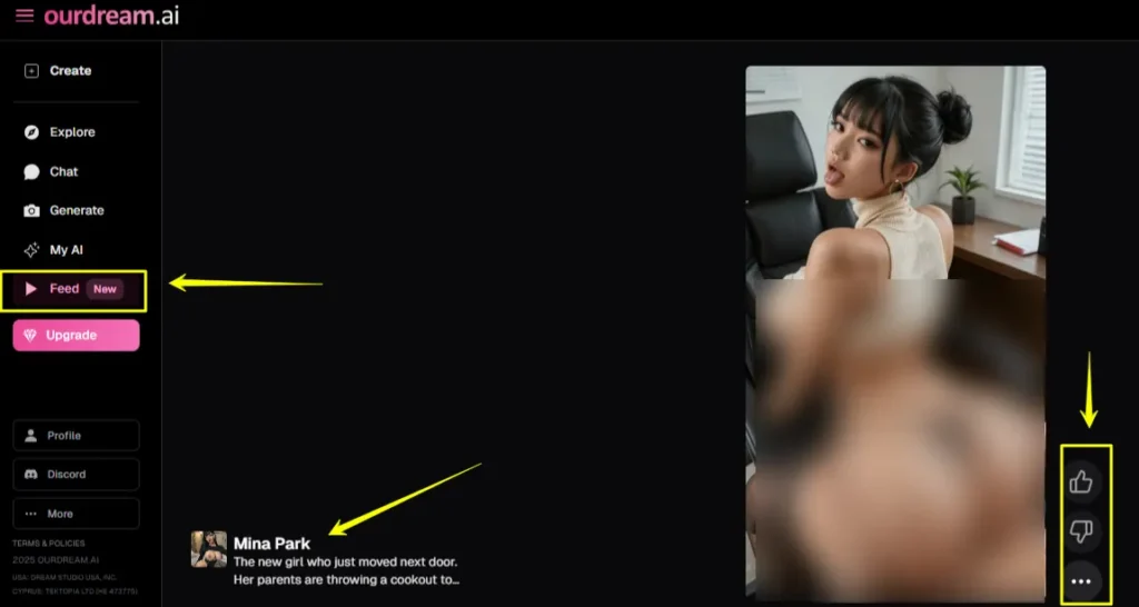 OurDream AI Video Feed
