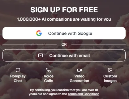 OurDream AI Sign Up