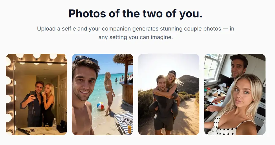 Kissable AI Couple Photo Generation